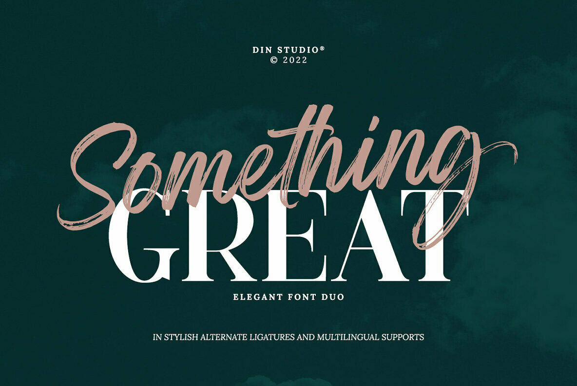 Something Great Font Duo