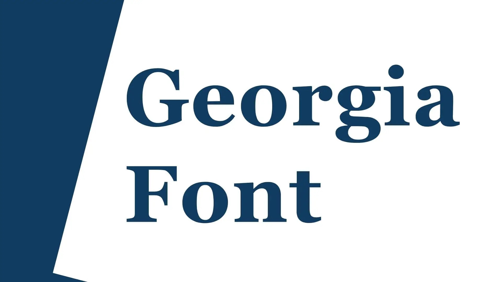 Georgia Font Download Free