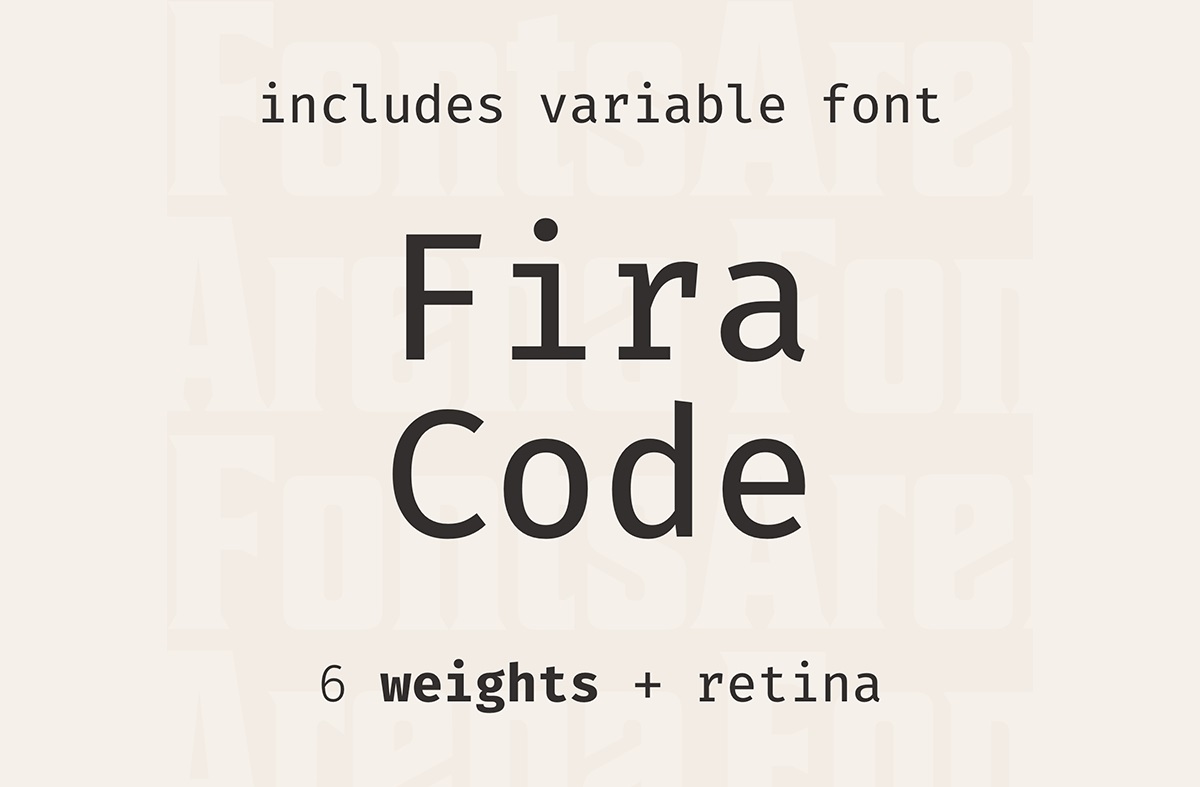 Fira Code Font Family