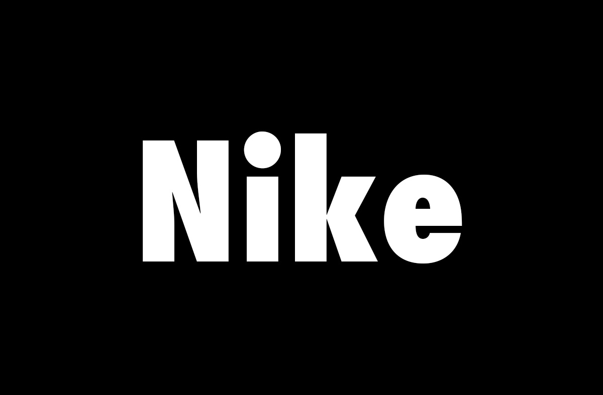 Nike Font Logo