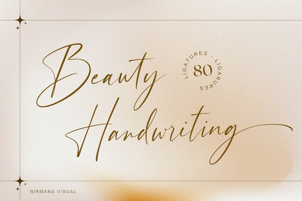 Beauty Handwriting Font