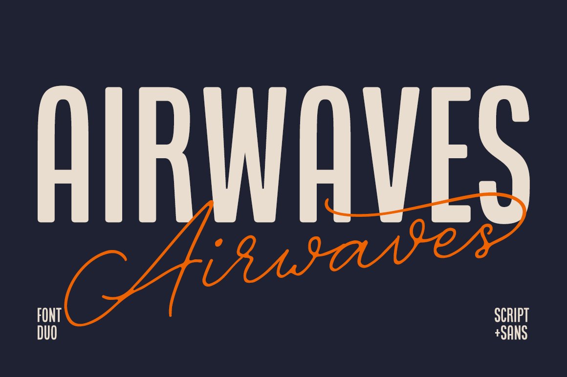 Airwaves Font Duo