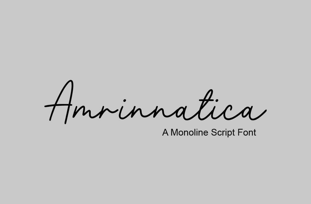 Amrinnatica Font