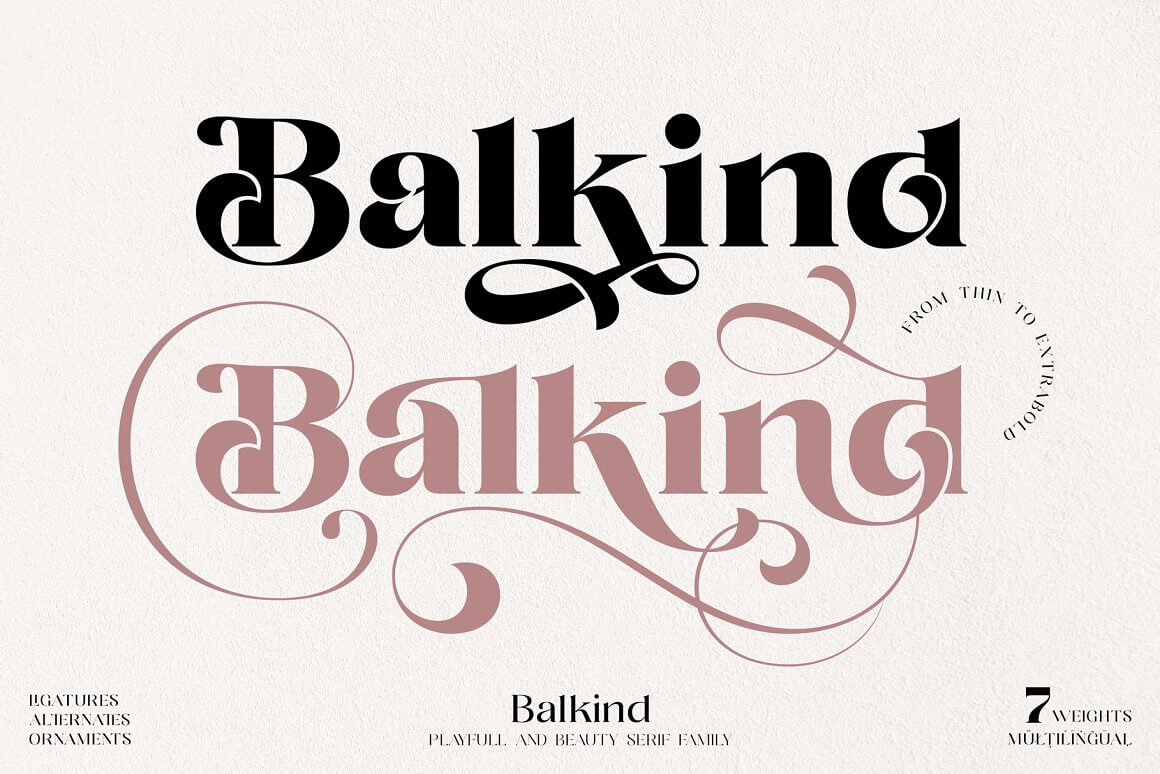 Balkind Font free download