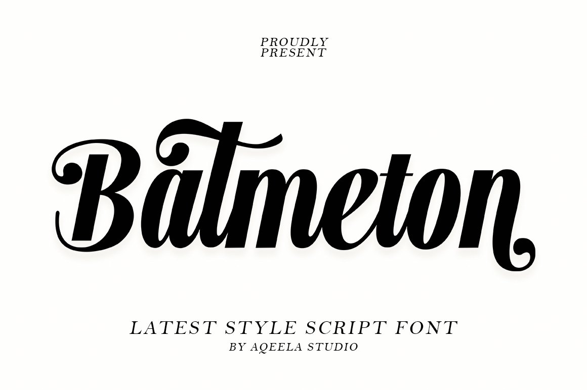 Batmeton Font