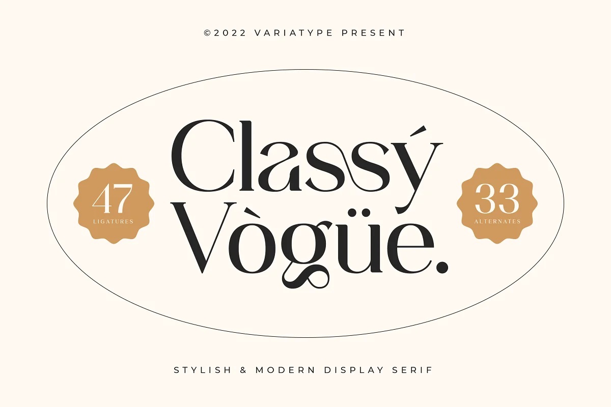 Classy Vogue Font