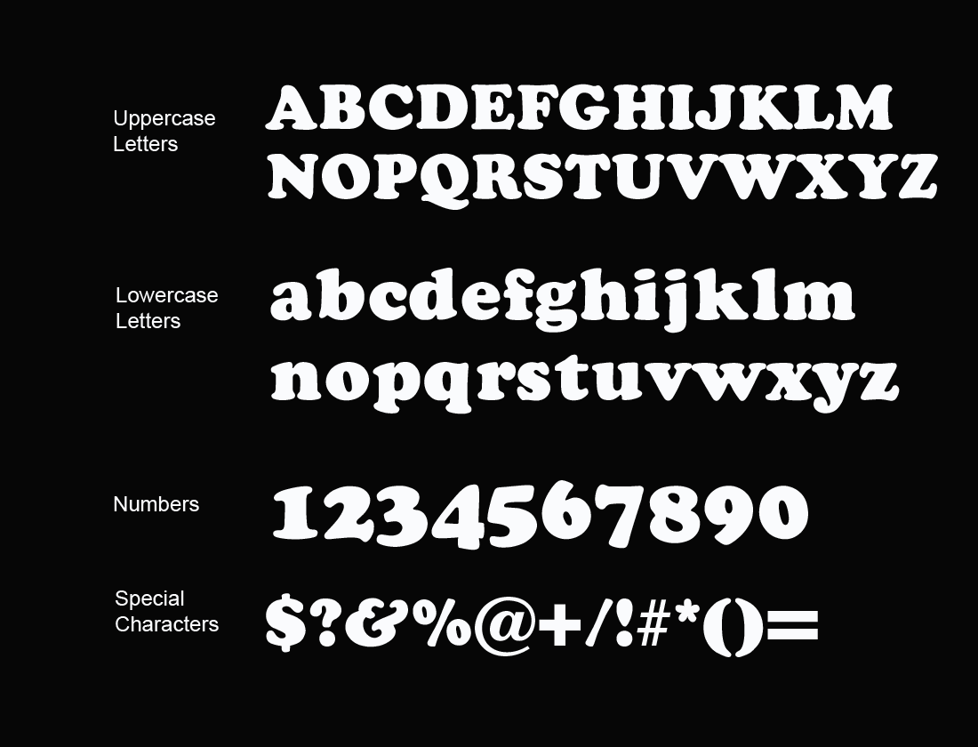 Cooper Black Five Font-2