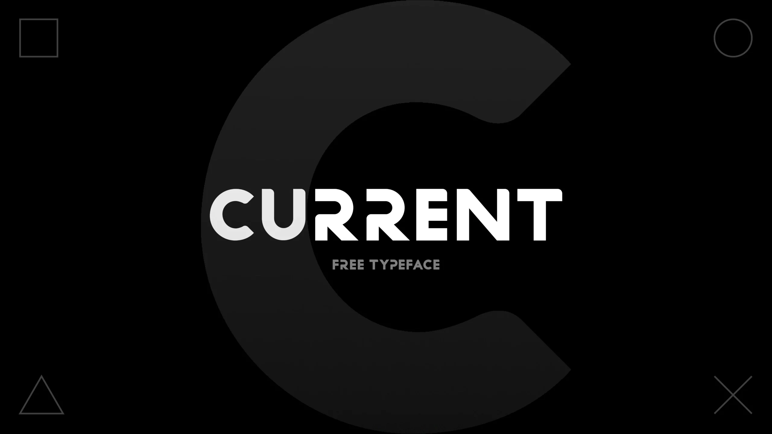 Current Free Typeface