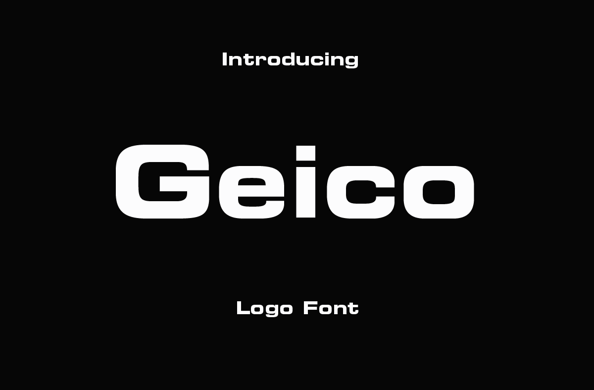 Geico Font Logo