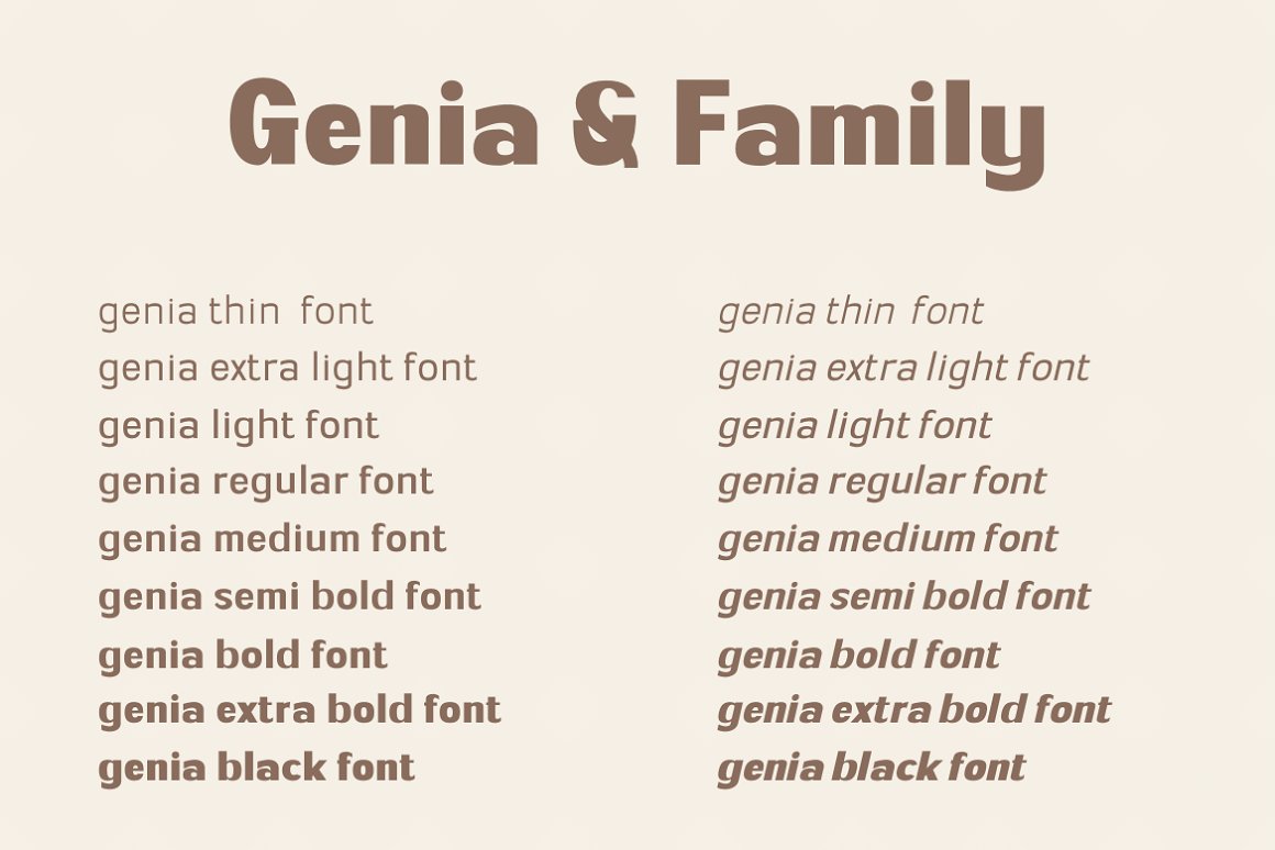 Genia Font Family-2