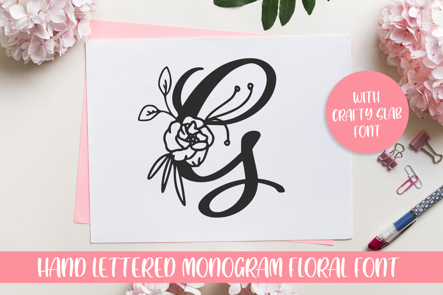 Gesya Monogram Font Download Free