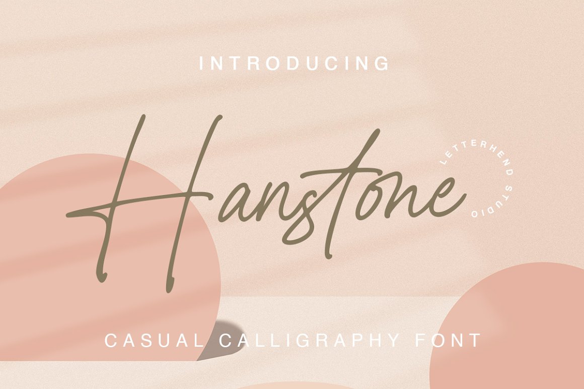 Hanstone Font