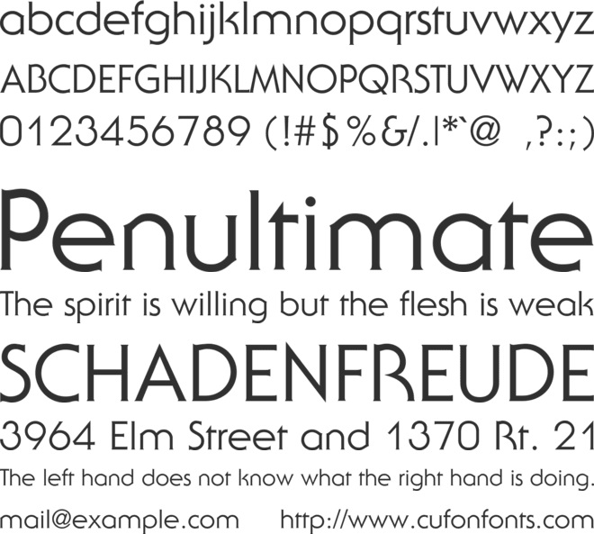 ITC Serif Gothic Font Family-2