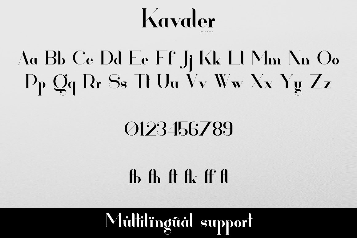 Kavaler Font-3