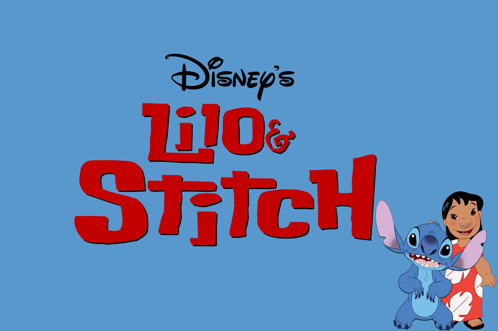 Lilo and Stitch Font Logo