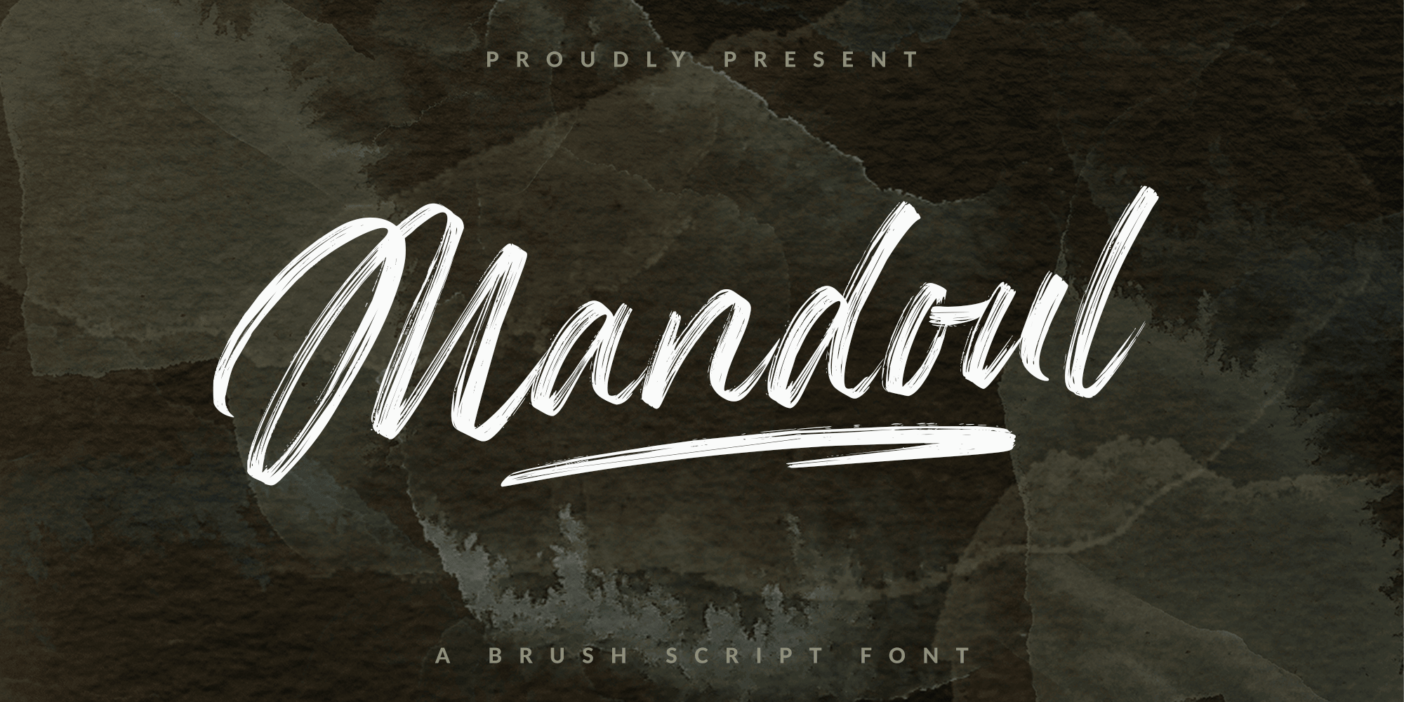 Mandoul Brush Script Font -1