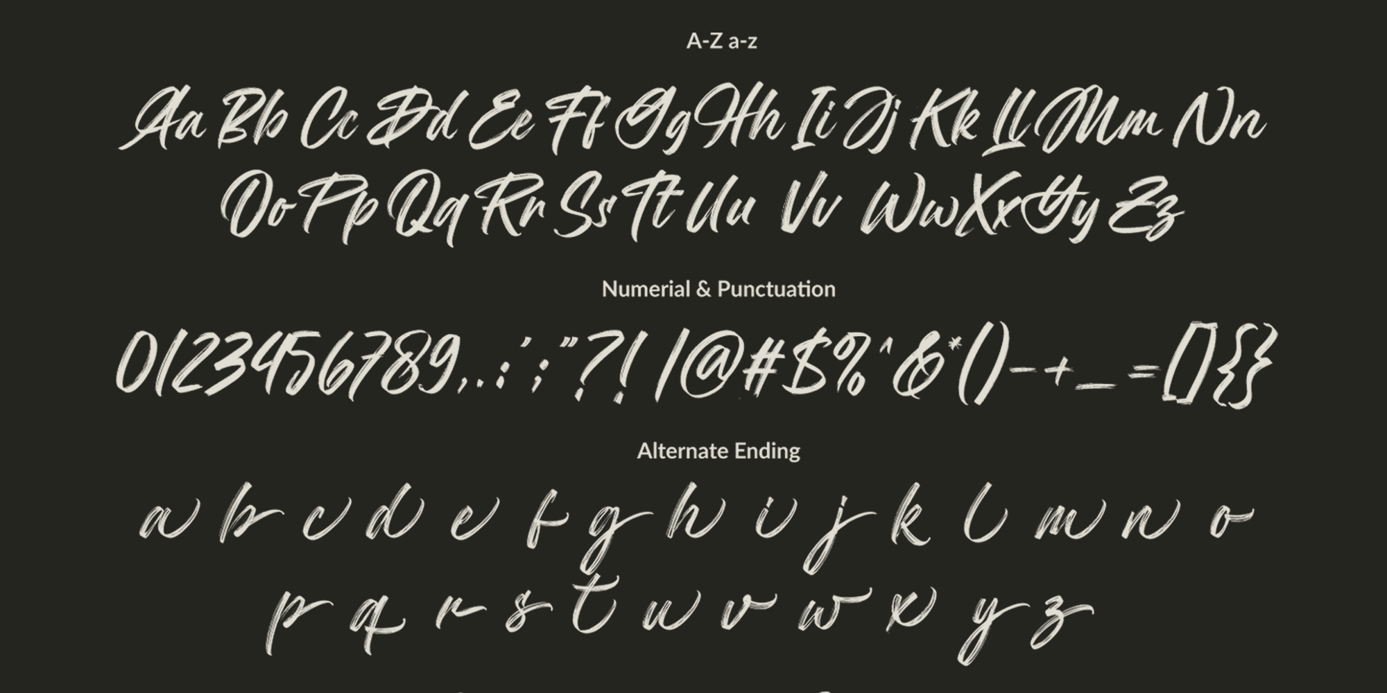 Mandoul Brush Script Font -3