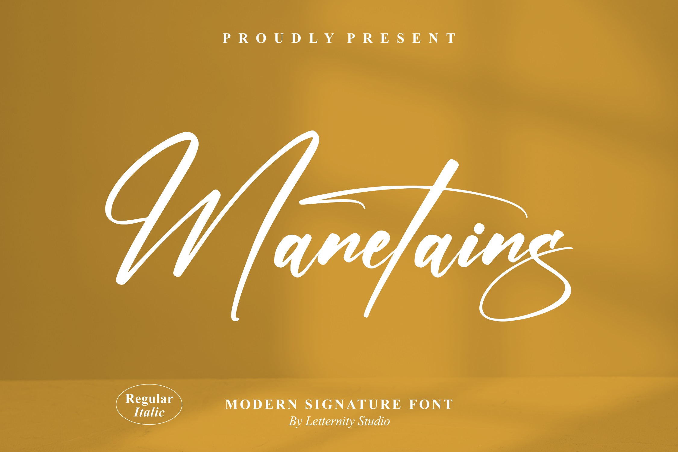 Manetains Font