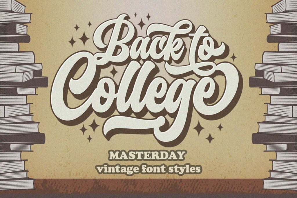 Masterday Vintage Font