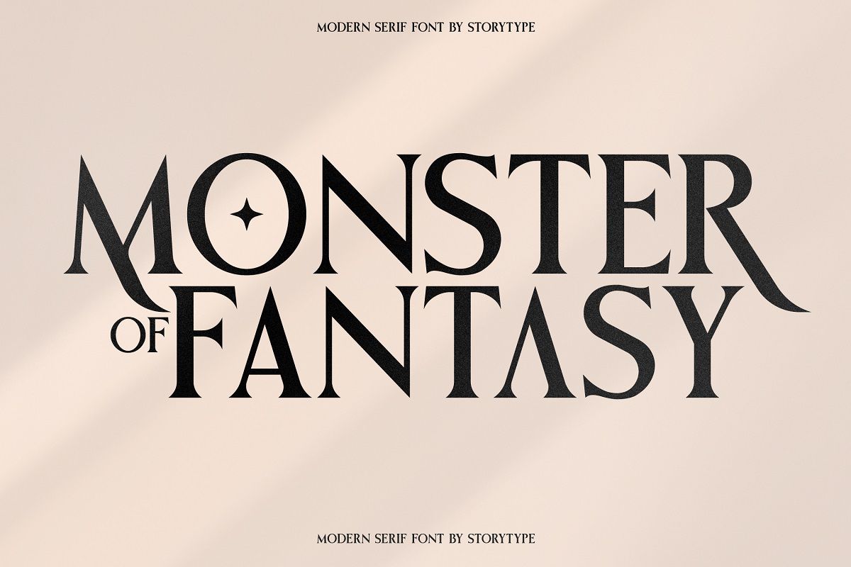 Monster Of Fantasy Font