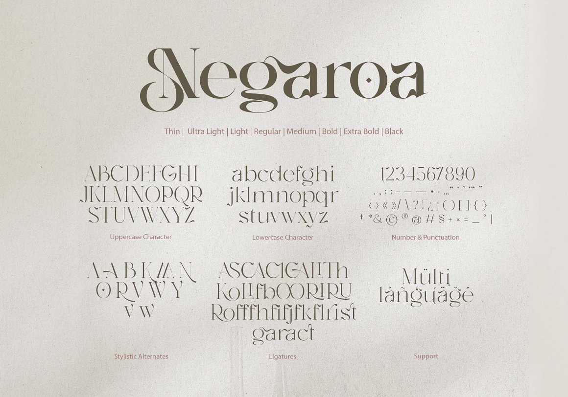 Negaroa Font-3