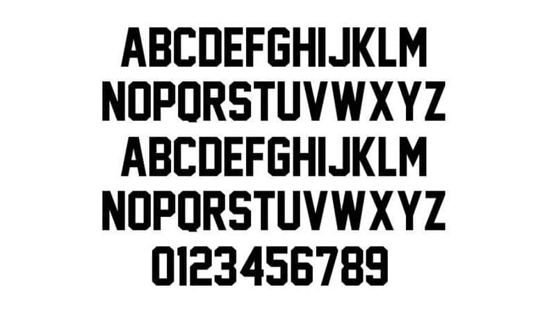 New York Giants Display Logo Font -2