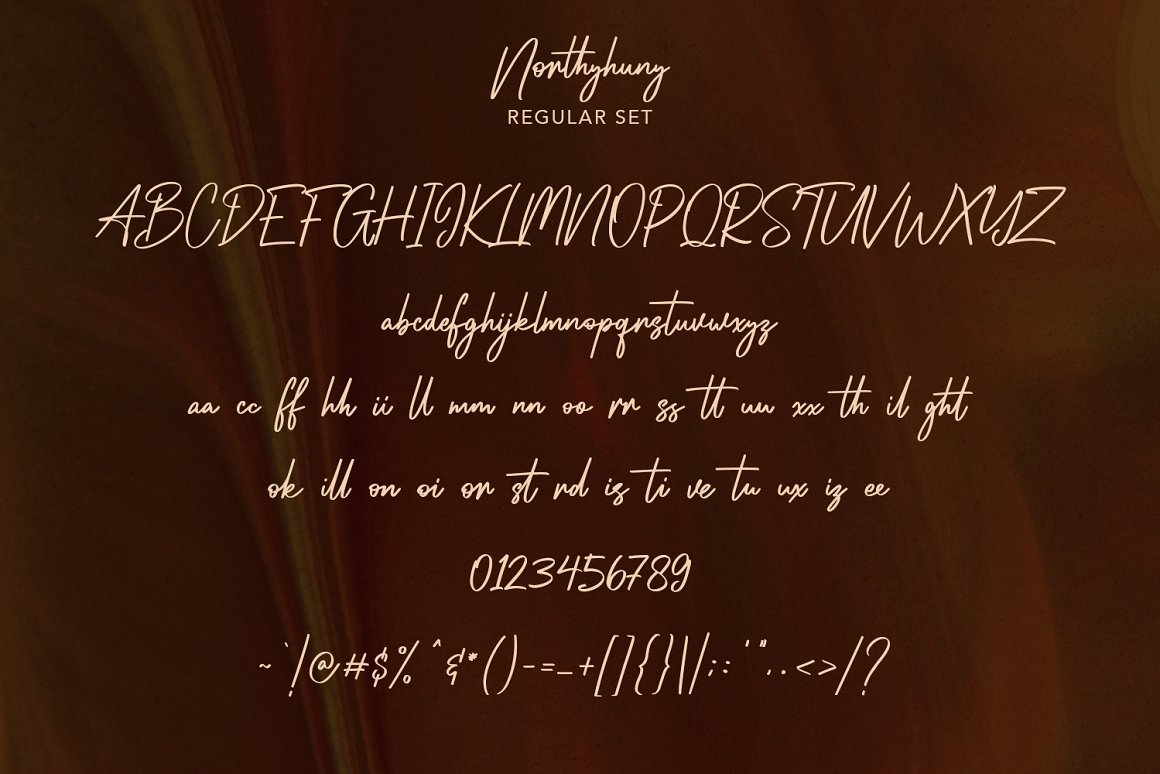 Northyhuny Font-3