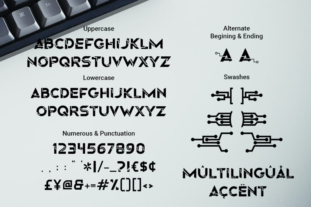 Origin Tech Font download free