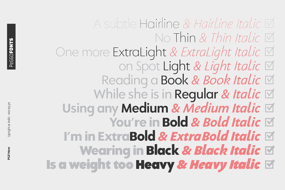 PGF Now Font Family-2