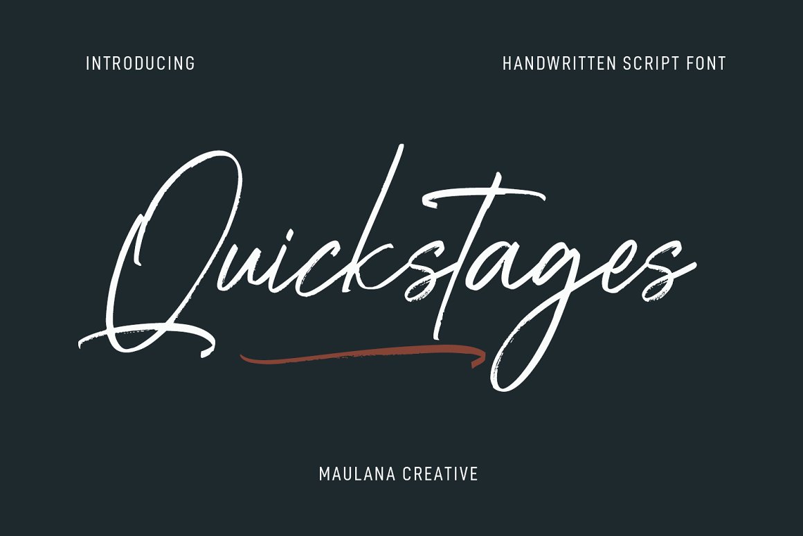 Quickstages Font