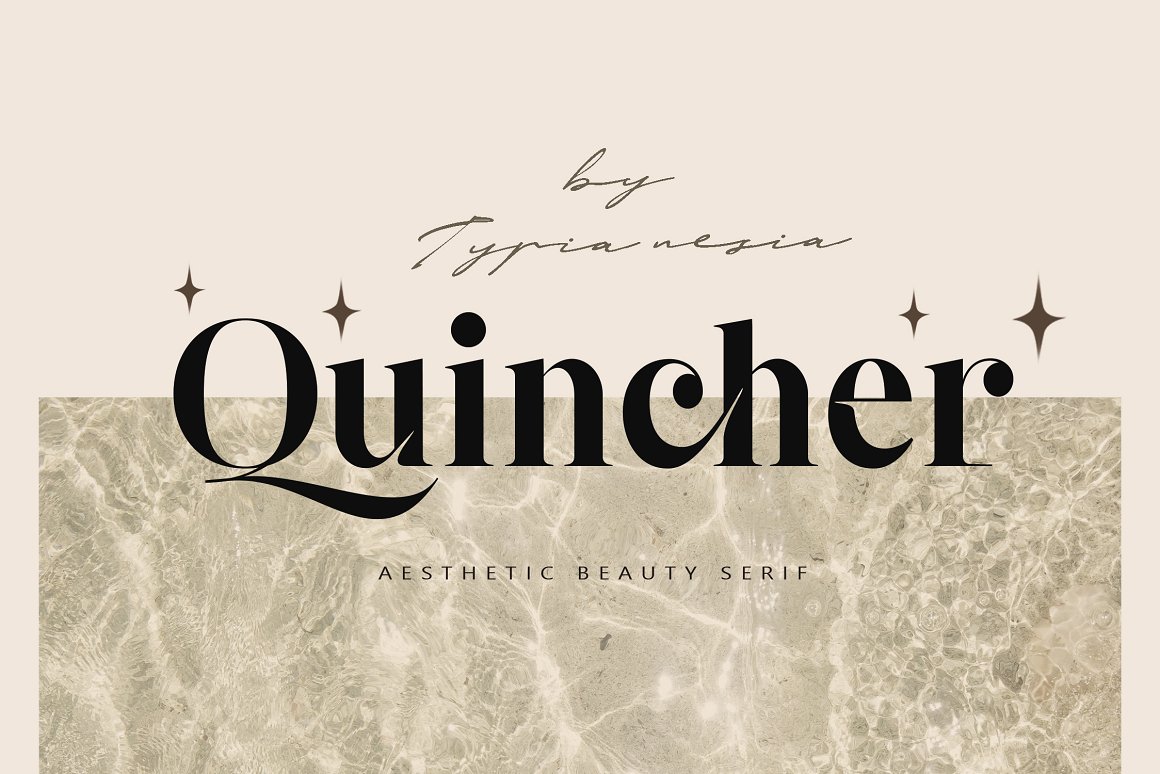 Quincher Font