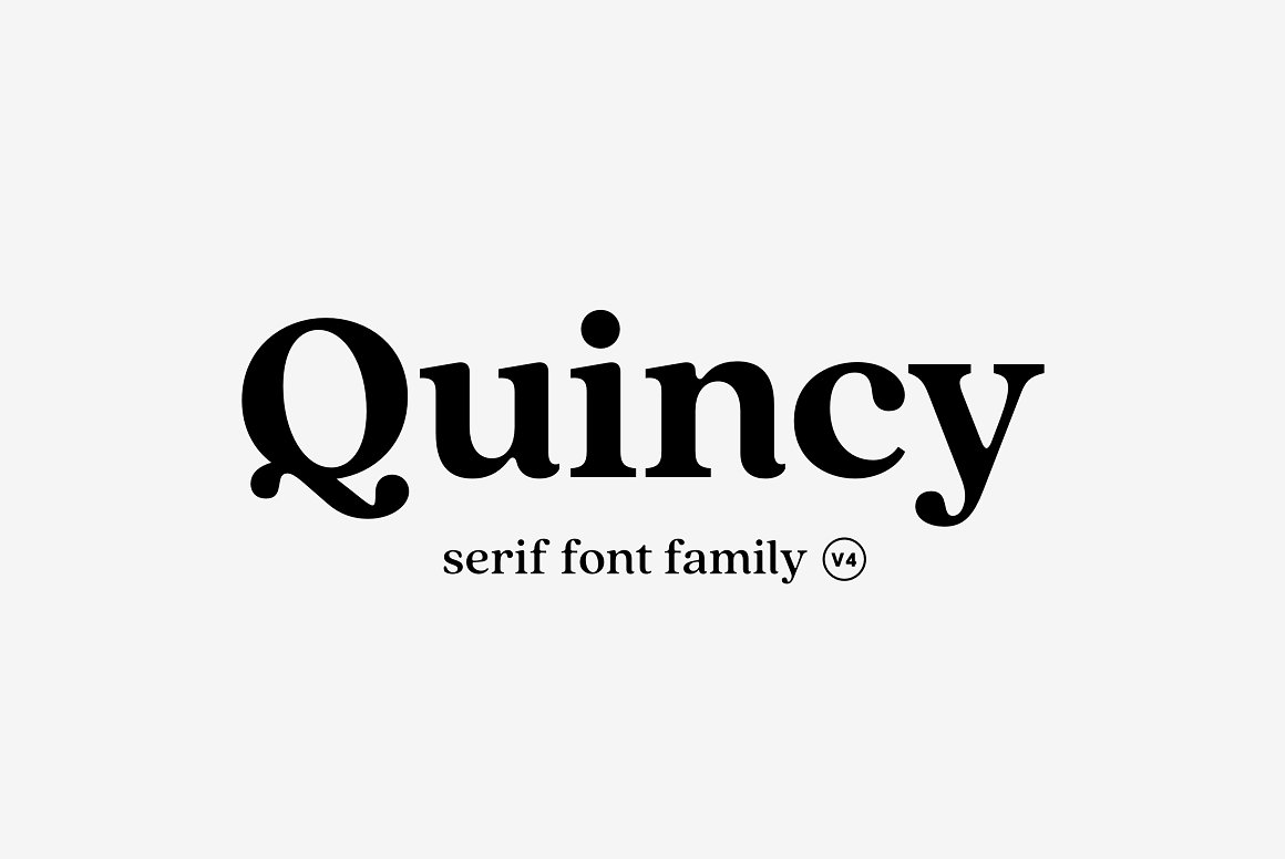 Quincy Font Family