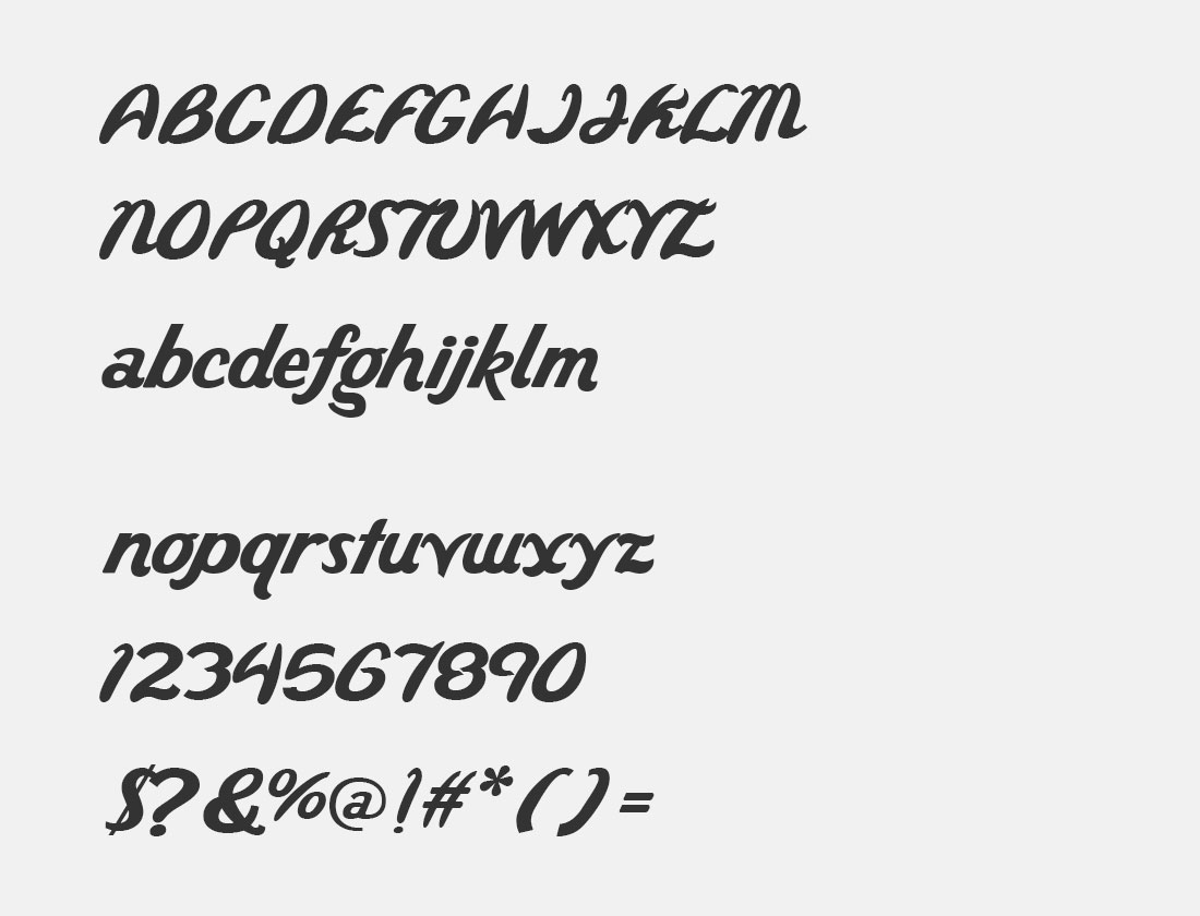 Reeses Script Font -2