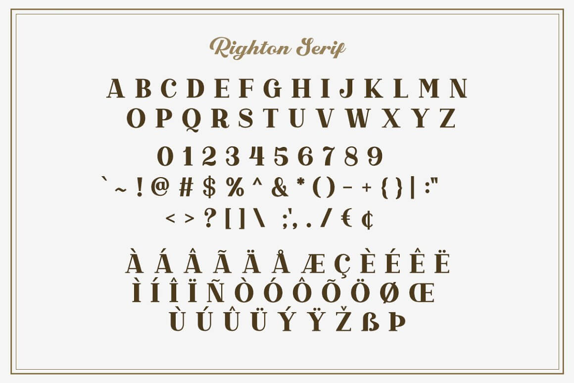 Righton Font-2