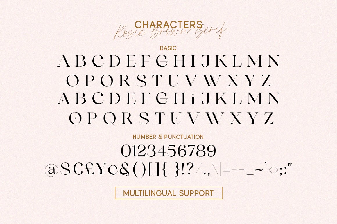 Rosie Brown Font Duo-2