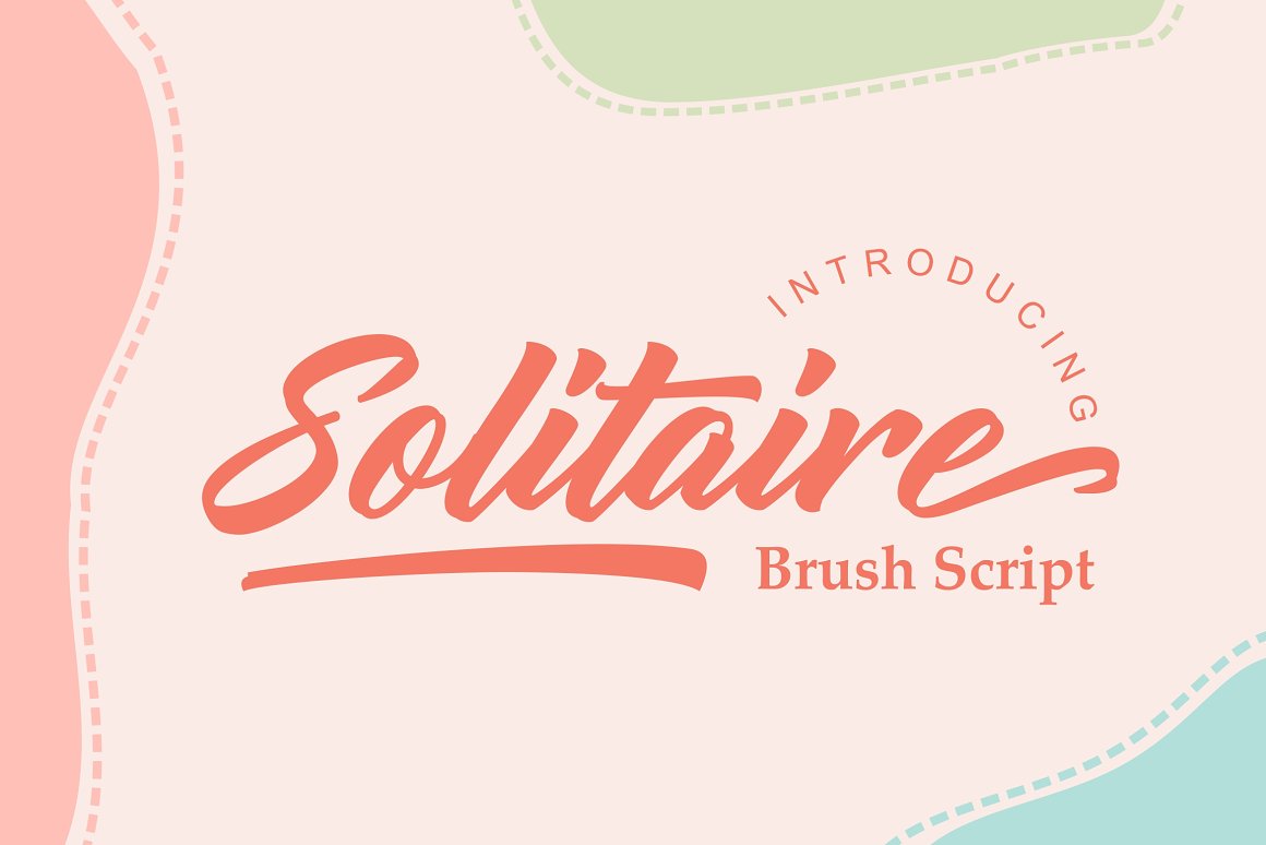 Solitaire Font