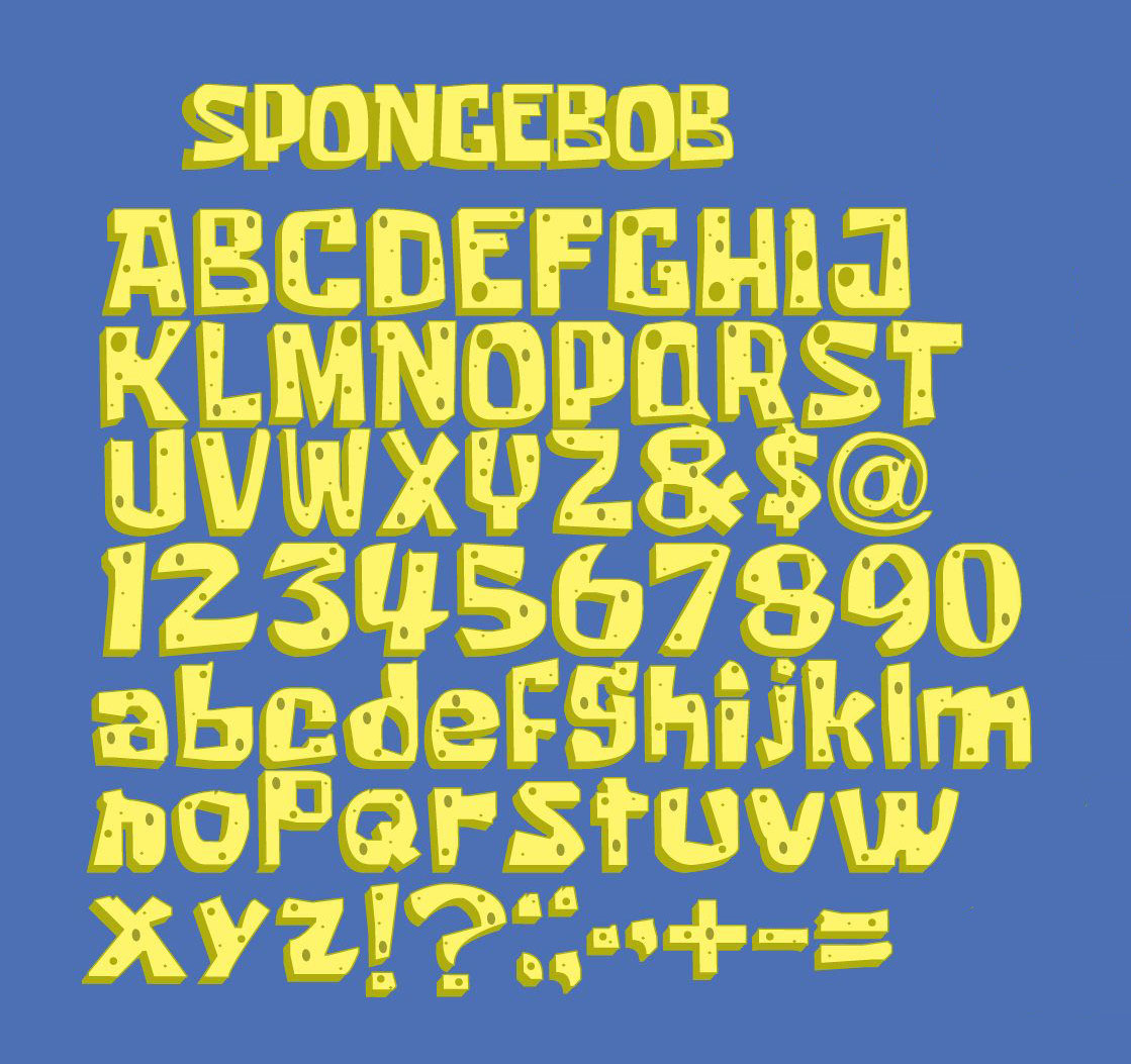 Spongebob Font -2