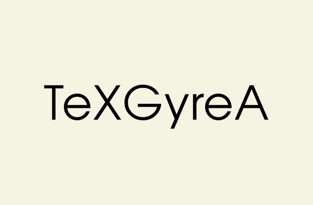 TeX Gyre Adventor Font Family