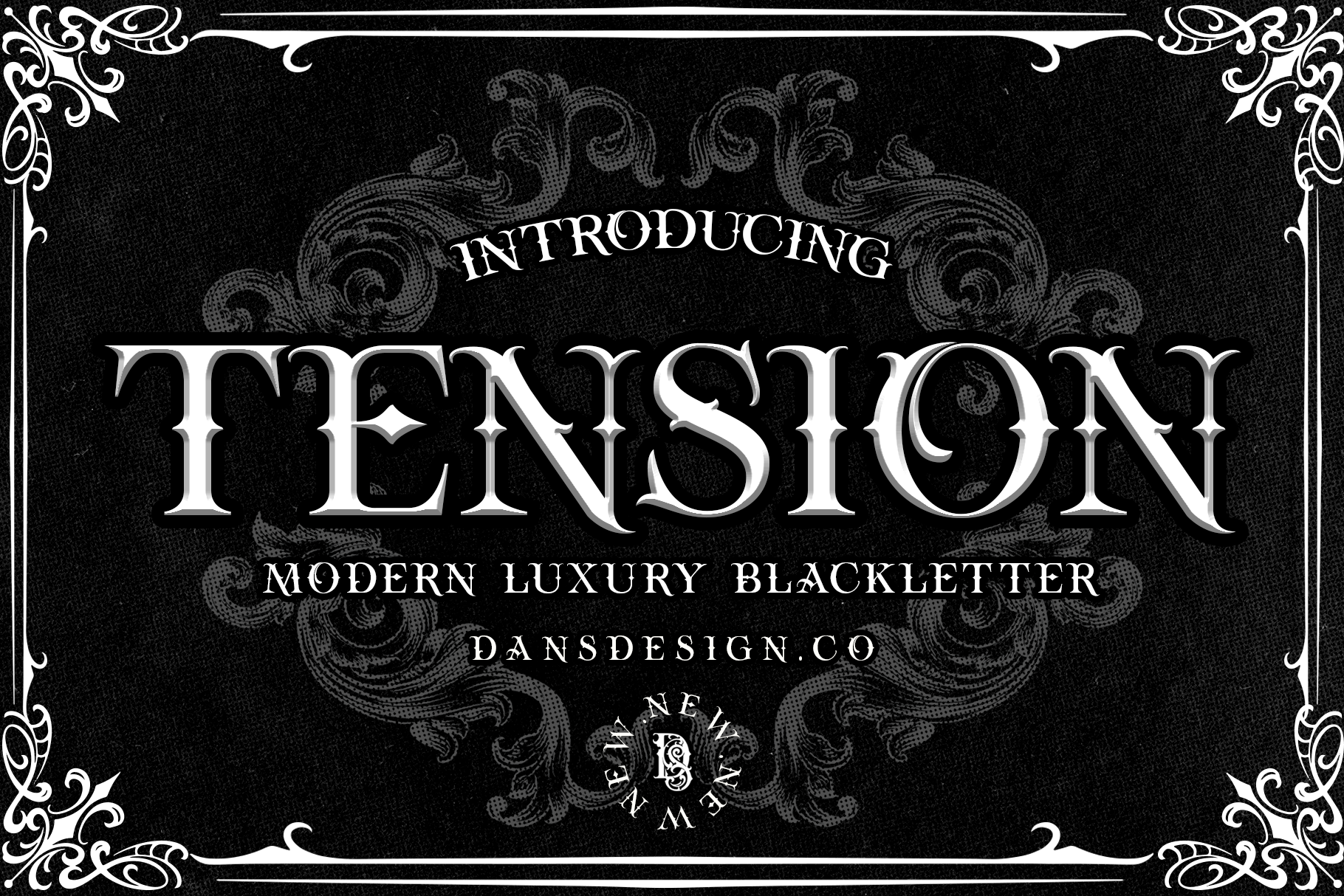 Tension Font Download Free