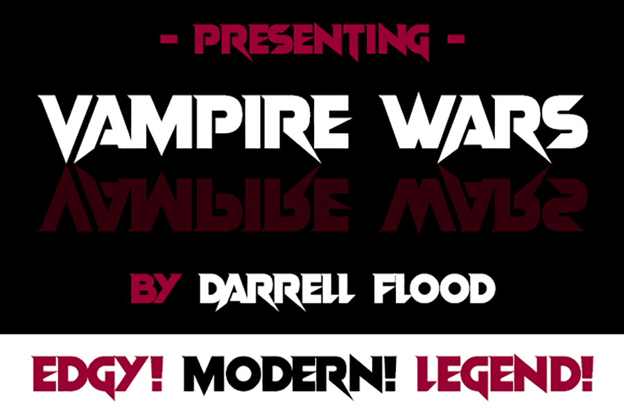 Vampire Wars Font download free