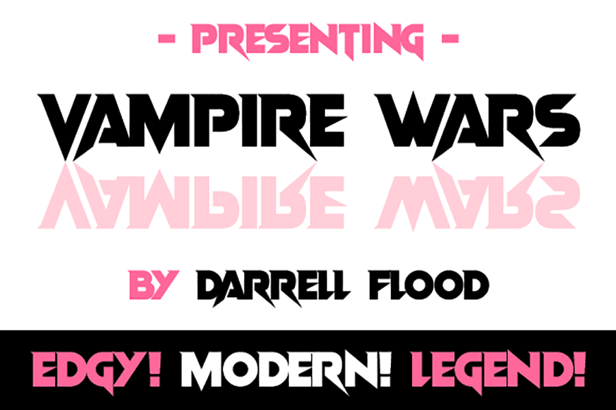 Vampire Wars Font free download