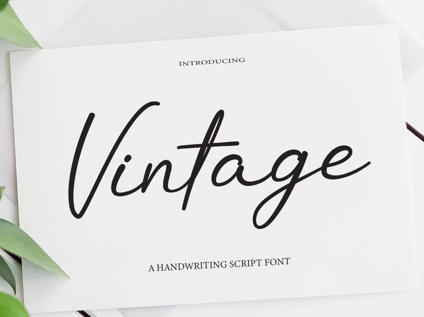 Vintage Font