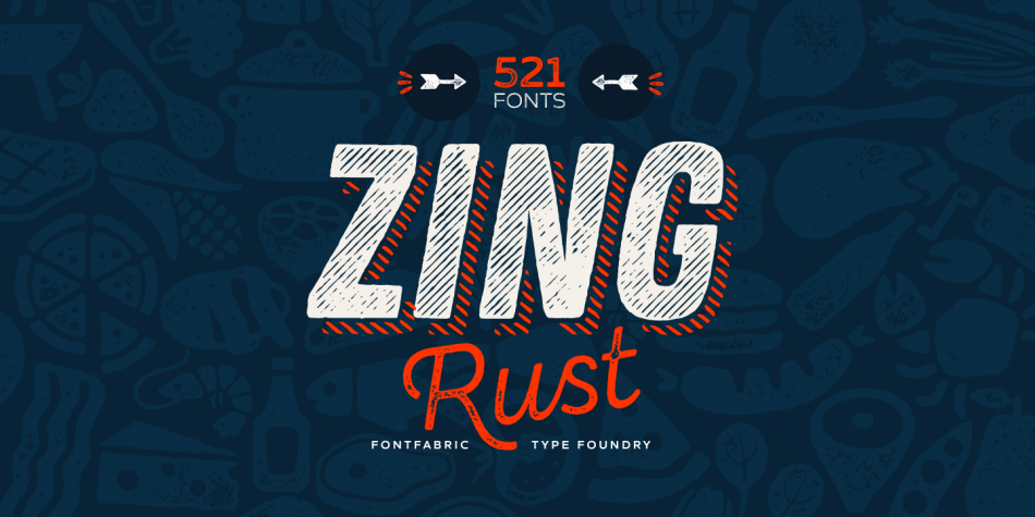 Zing Rust Font Family Download Free