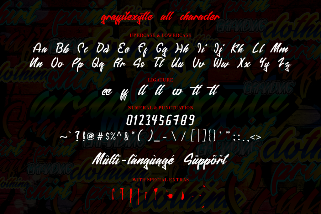 Graffitexytte Graffiti Font