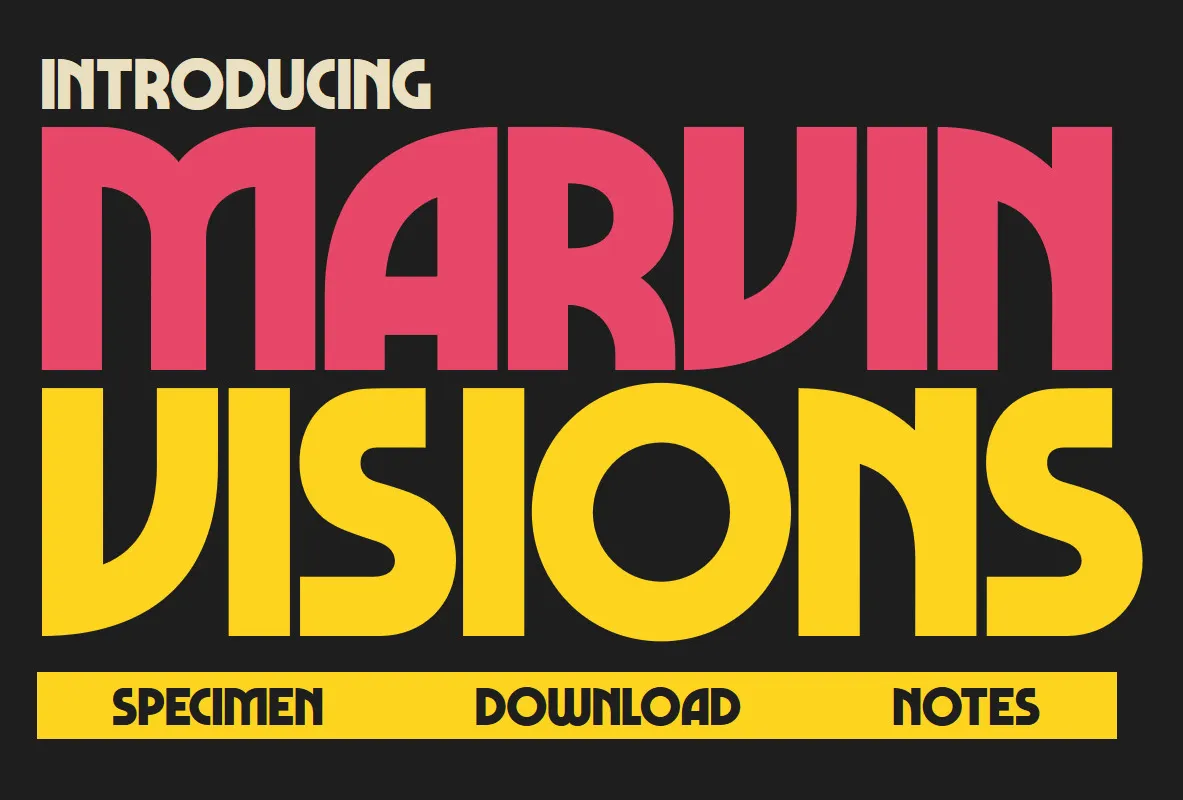 Marvin Visions Font Download Free