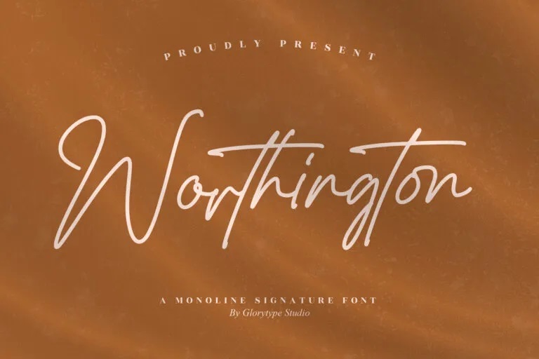 Worthington Font