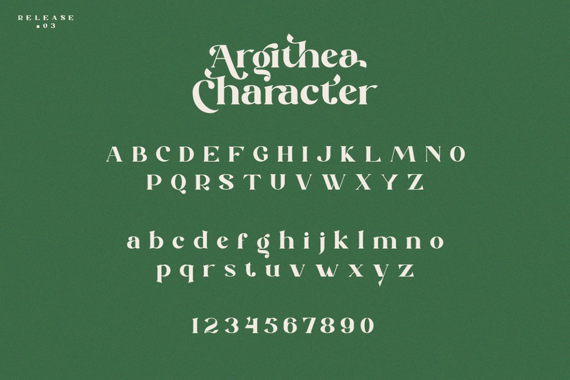 Argithea Font-3