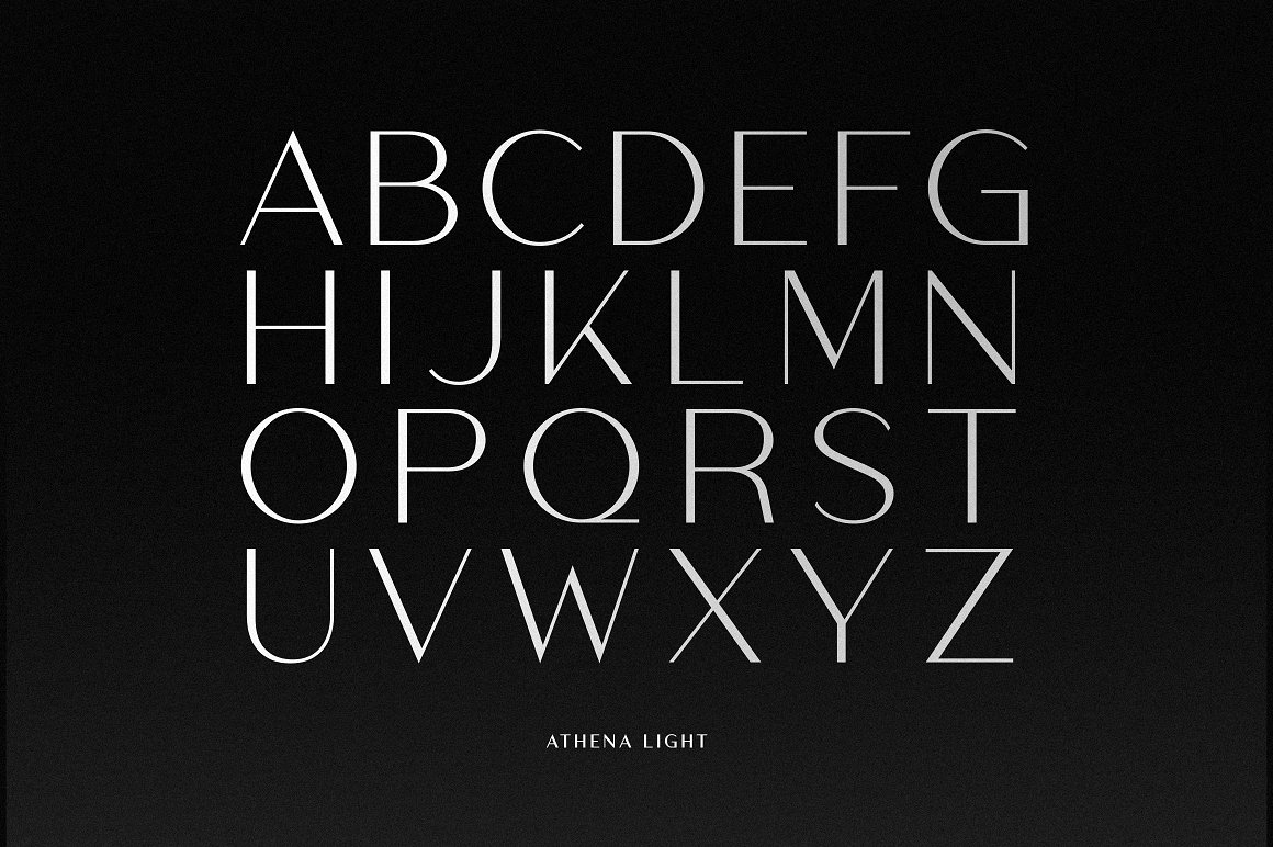 Athena Font-2