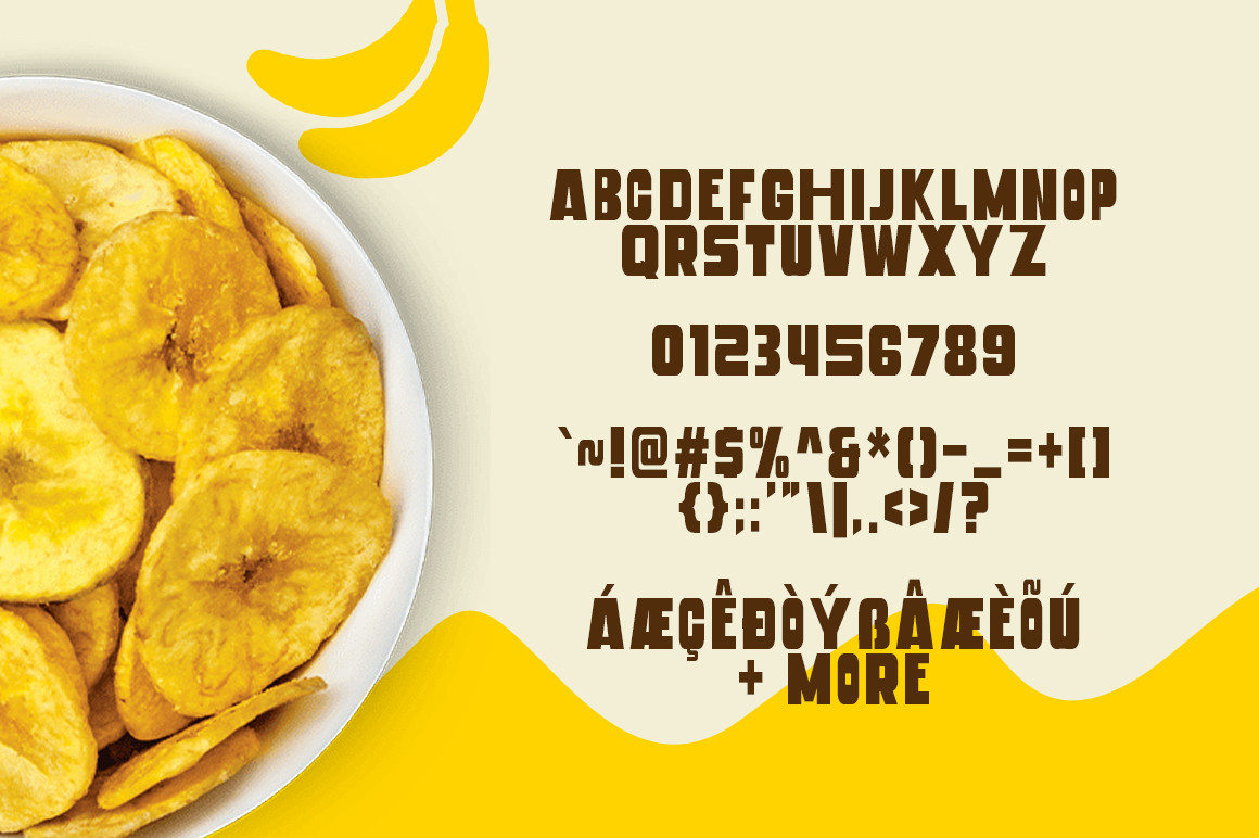 Banana Chips Font-3