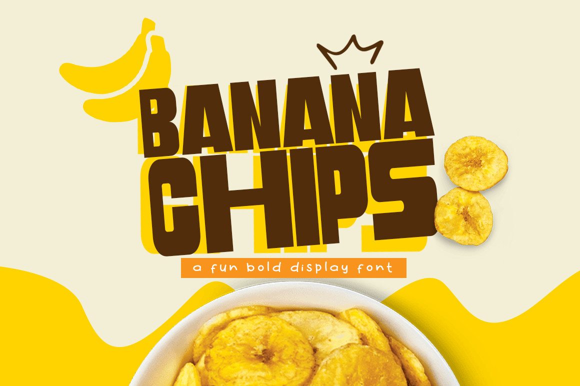 Banana Chips Font